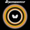 Butterfly Bryce Highspeed Sort 1.9 Mm Belægning Til Bordtennisbat