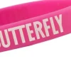 Butterfly Silikone Armbånd M/ Logo