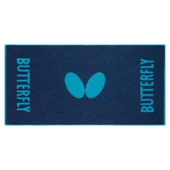 Butterfly Stort Håndklæde TAORU Blå - 140 X 70 Cm