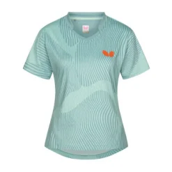 Dame Butterfly T-shirt KARIYA Lady Sky Grey