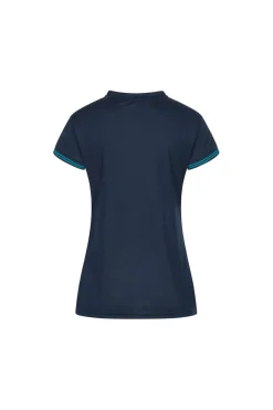 Dame Butterfly T-shirt PUREN Lady Blå